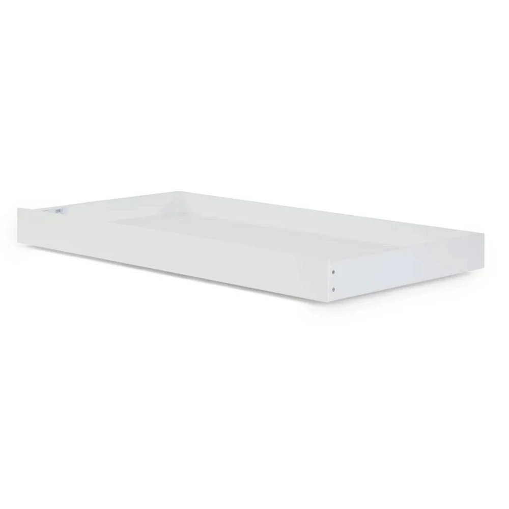 Lit Simple Gigogne de rangement pour lit simple amusant - Blanc