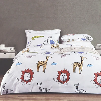 Double Duvet Cover Set - Zoo