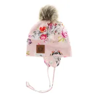 Butterflies Pompom Beanie 3-6y