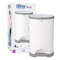 Diaper Pails Dekor Classic - White