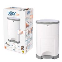 Diaper Pails Dekor Plus - White