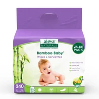 Lingettes Bamboo Baby (240)