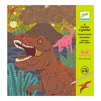 Cartes à gratter - Le règne des dinosaures