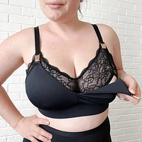 BUSTY Ella Maternity, Nursing & Pumping Bralette (Convertible Straps)