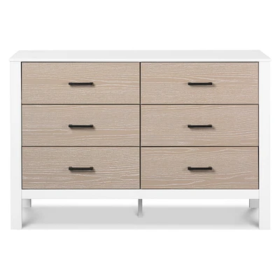 Radley 6-Drawer Dresser - White & Coastwood