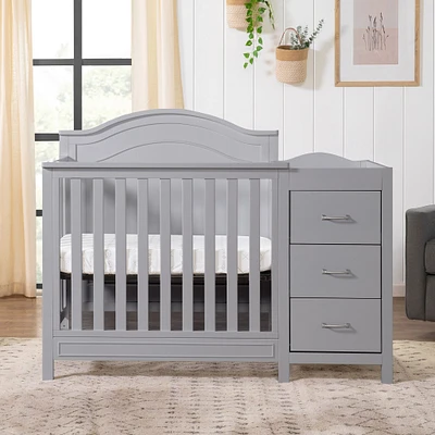 Charlie 4-in-1 Convertible Mini Crib & Changer