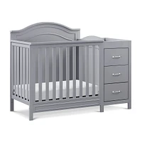 Charlie 4-in-1 Convertible Mini Crib & Changer