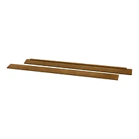 idden Hardware Full Size Bed Conversion Kit - Walnut