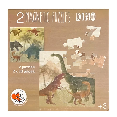 Magnetic Puzzle - Dino