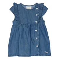 Little Flower Chambray Dress