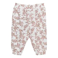 Little Flower Print Pants 6-24m