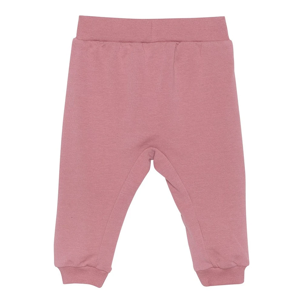 Pantalon Ouaté Rose 6-24mois