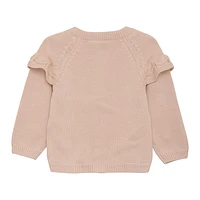 Peach Cardigan Knit 6-24m