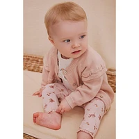 Peach Cardigan Knit 6-24m