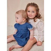 Chambray Dress 6-24m