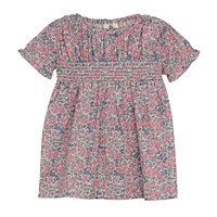 Flower AOP Dress 6-24m