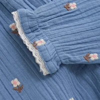 Embroidery Muslin Pants 6-24m