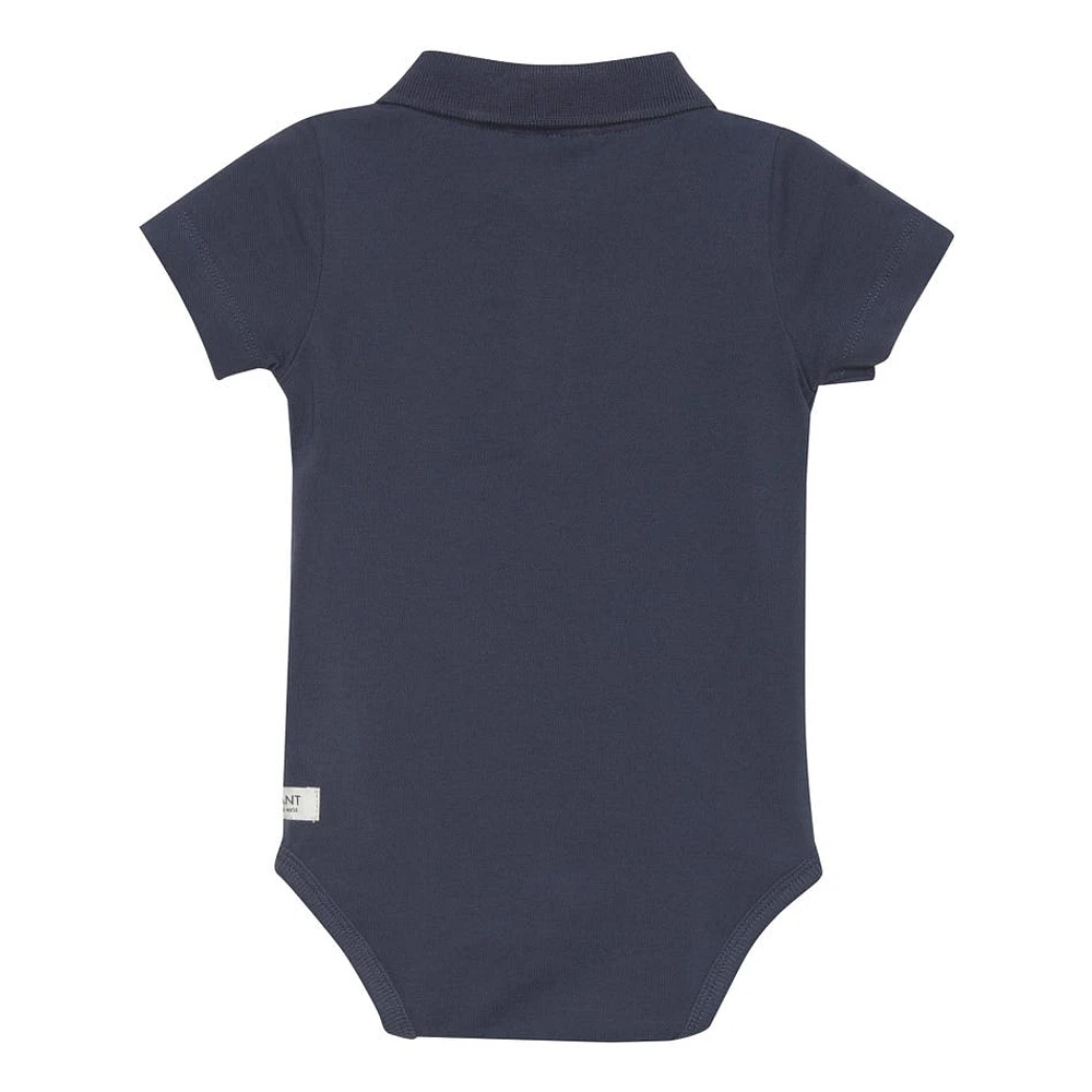 Leaves Polo Bodysuit 6-24m