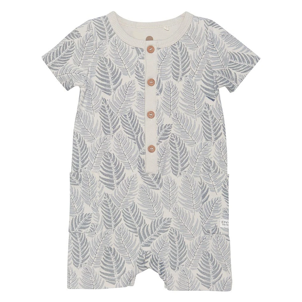 Leaves Playsuit 6-24m