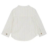 Striped Ivory Shirt 6-24m