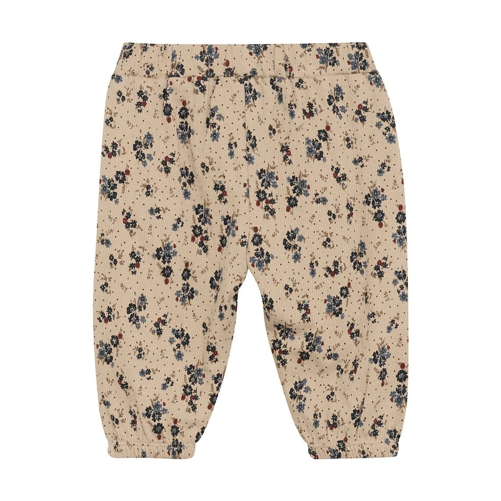 Pantalon Imprimé Fleurs 3-24mois