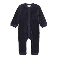 Velour Playsuit 3-9m