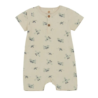 Plane AOP Playsuit 6-24m