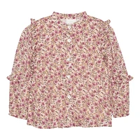 Flower Woven Shirt 2-10y