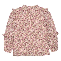 Flower Woven Shirt 2-10y