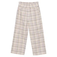 Check Woven Pants 2-10y