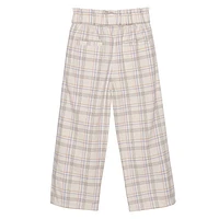 Check Woven Pants 2-10y