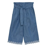 Denim Pants Culotte 3-8y