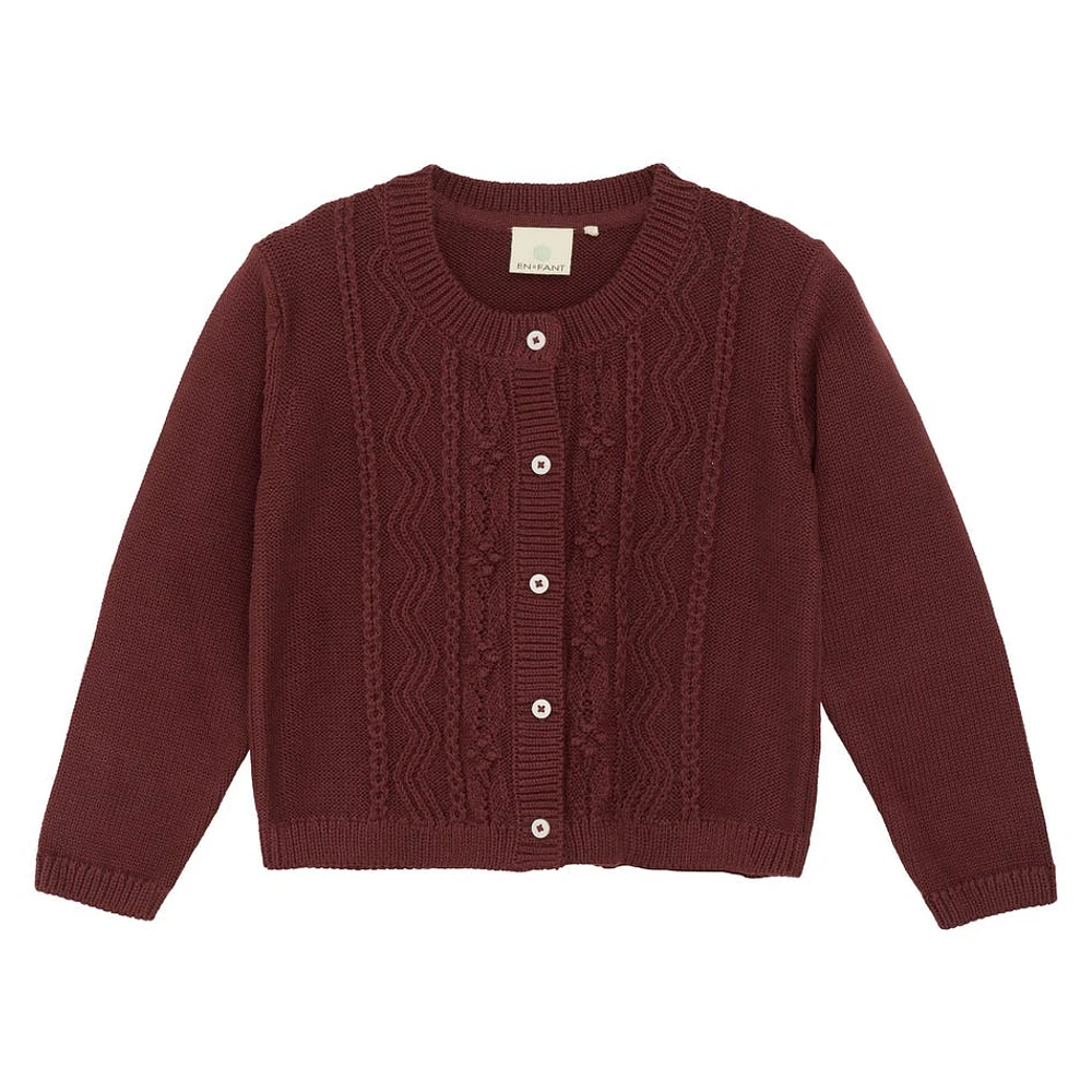 Cardigan Tricot 3-8ans