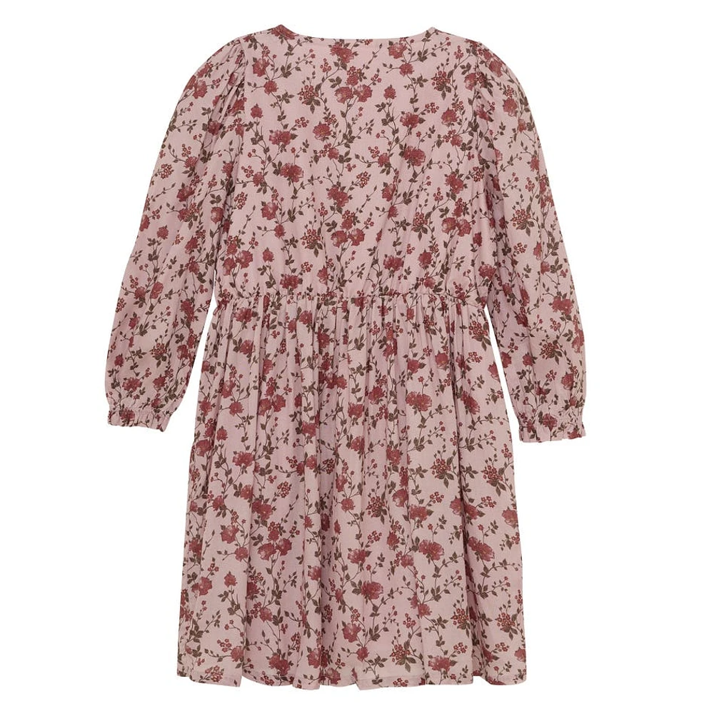 Robe Imprimée Fleurs 3-8ans