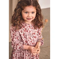 Flower Print Woven Dress 3-8y