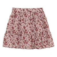 Flower Print Woven Skirt 3-8y