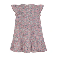 Flower AOP Dress 3-8y