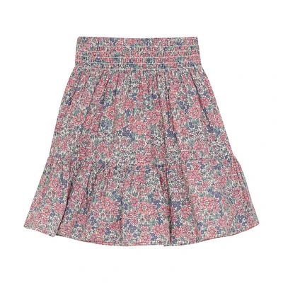 Flower AOP Skirt 3-8y