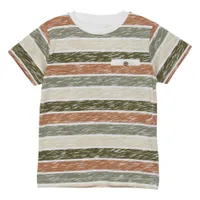 Earth Striped T-Shirt 3-8y