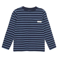 Stripe T-Shirt Navy 3-8y