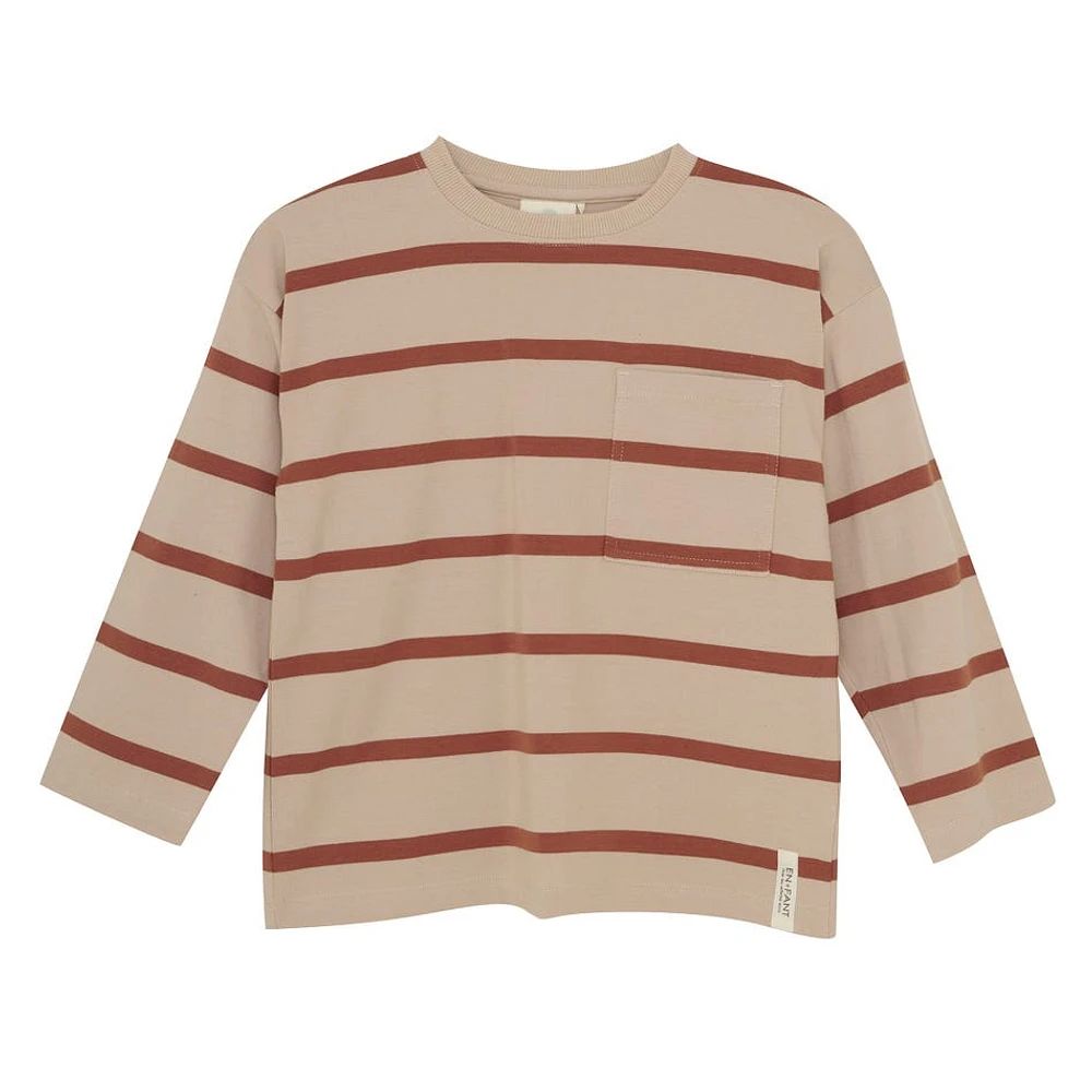 Stripe T-shirt 3-8y