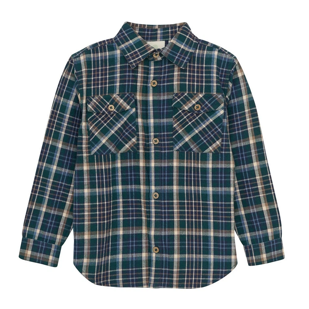 Shirt LS Check 18m