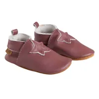 Star Slippers Leather Sizes 18-21