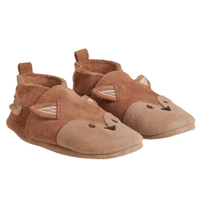 Fox Suede Slippers Sizes 18-21