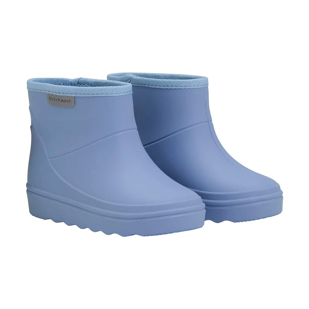 Solid Short Rain Boots Sizes 20-30