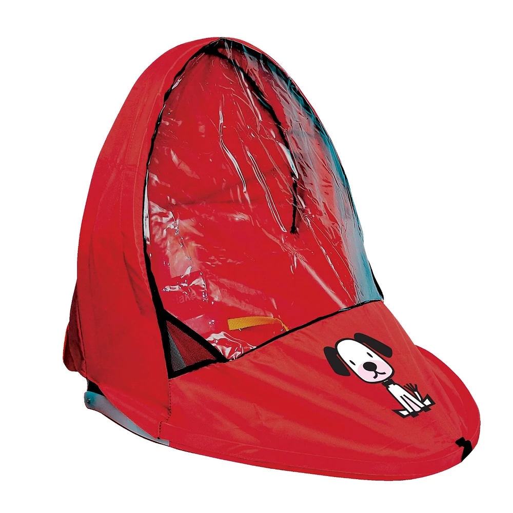 Shield for Baby Sled - Red