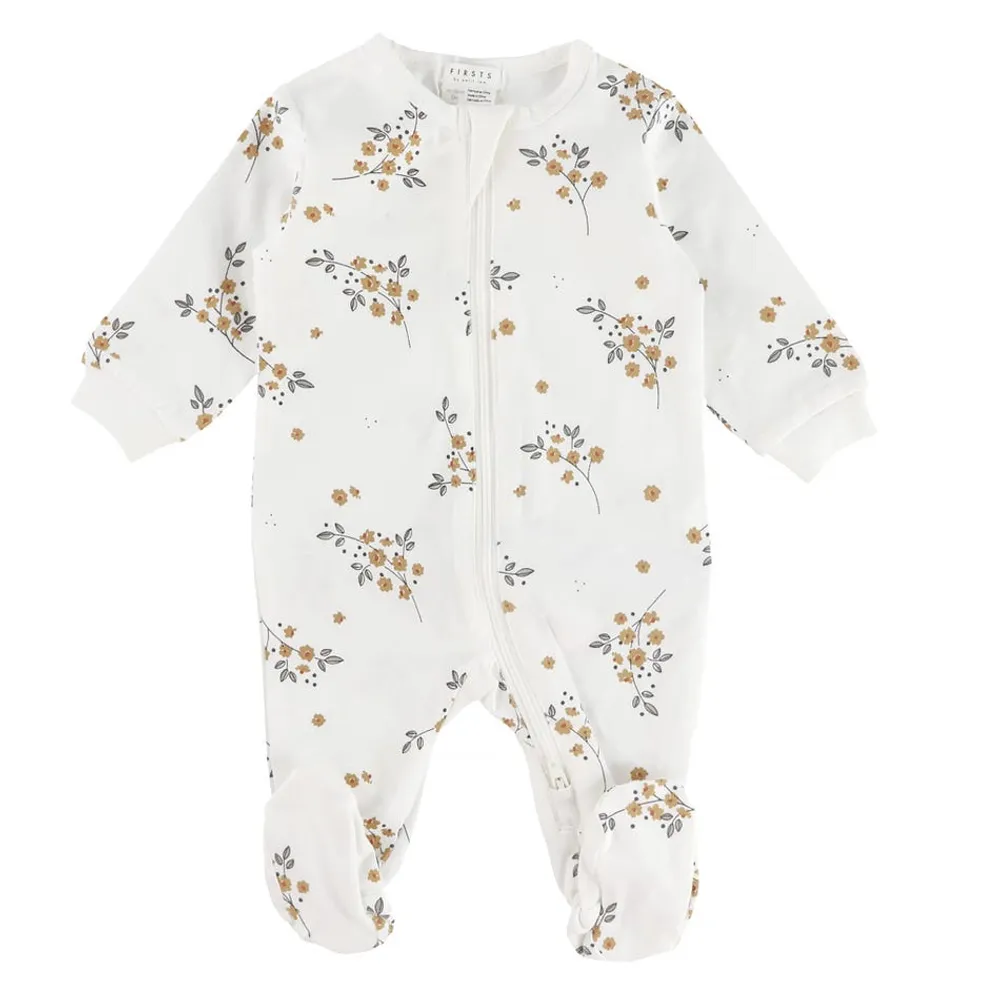 Winter Jasmine Print Sleeper 0-12m