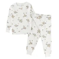 Winter Jasmine Print Pajamas Set 12-24m