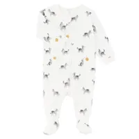 Wolf Pup Print Sleeper 0-12m