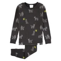 Wolf Pup Print Pyjama Set